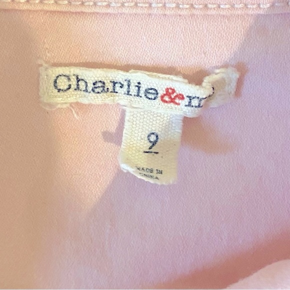 OOAK Pink Puff Sleeve Jacket with butterflies. Size 9 - Picture 9 of 9